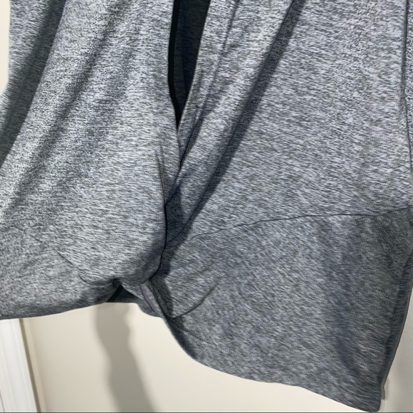 Fabletics Gray Tank Keyhole Back - Picture 5 of 5